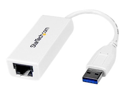 StarTech.com USB 3.0 auf Gigabit Ethernet Lan Adapter - 10/100/1000 NIC Netzwerkadapter - USB SuperSpeed auf RJ45 Stecker/Buchse - Netzwerkadapter - USB 3.0 - Gigabit Ethernet