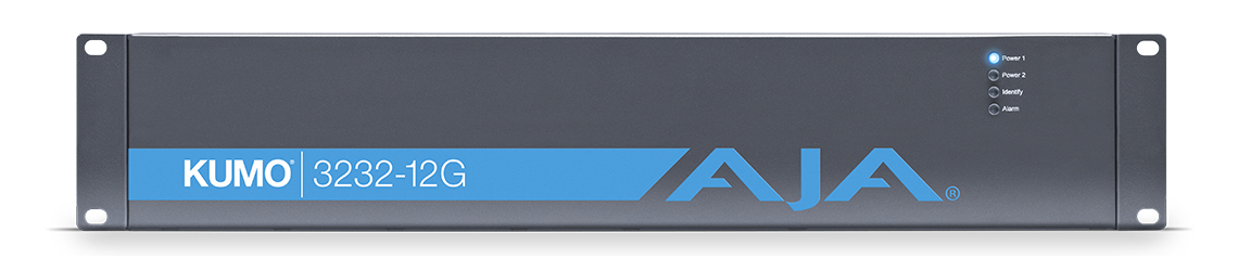 AJA KUMO 3232-12G - BNC - Grau - 405 m - 12 Gbit/s - 100 - 240 V - 50/60 Hz, Ansicht 2