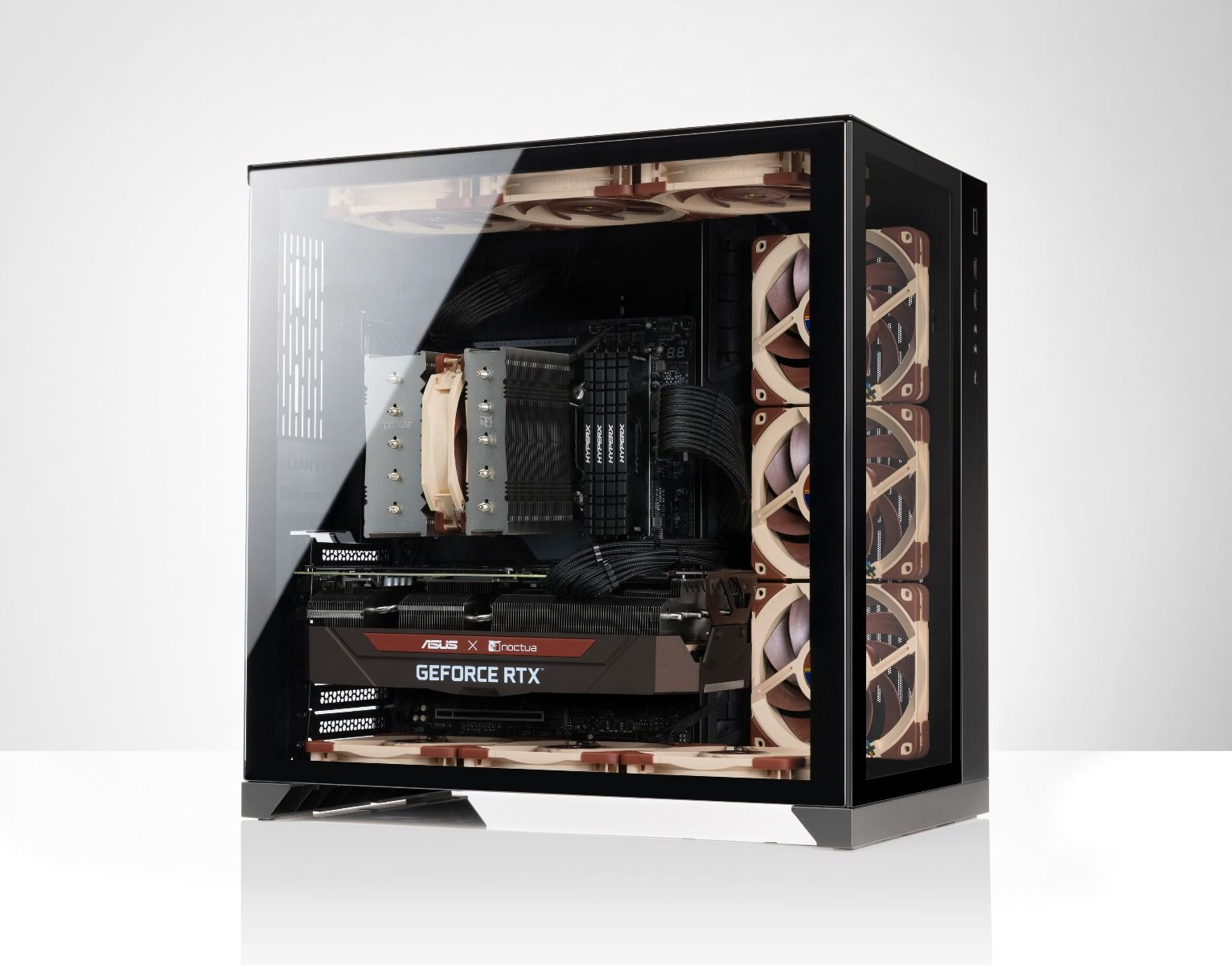 Noctua NH-D12L - Prozessor-Luftkühler - (für: LGA1156, LGA1155, LGA2011, LGA1150, LGA1151, LGA2011-3 (Square ILM), Ansicht 4
