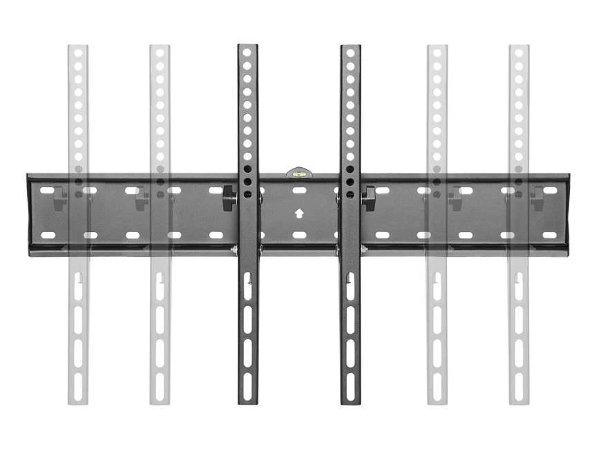 Equip Halterung - für Curved Panel/Flat Panel - Neigen - stainless steel - Schwarz (37-75), Ansicht 4