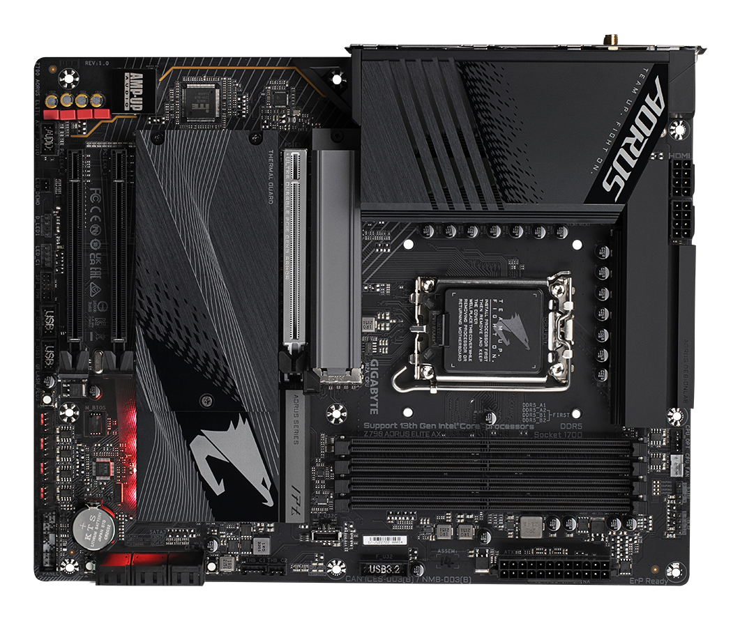 Gigabyte AORUS Z790 ELITE AX - 1.0 - Motherboard - ATX - LGA1700-Sockel - Z790 Chipsatz, Ansicht 2