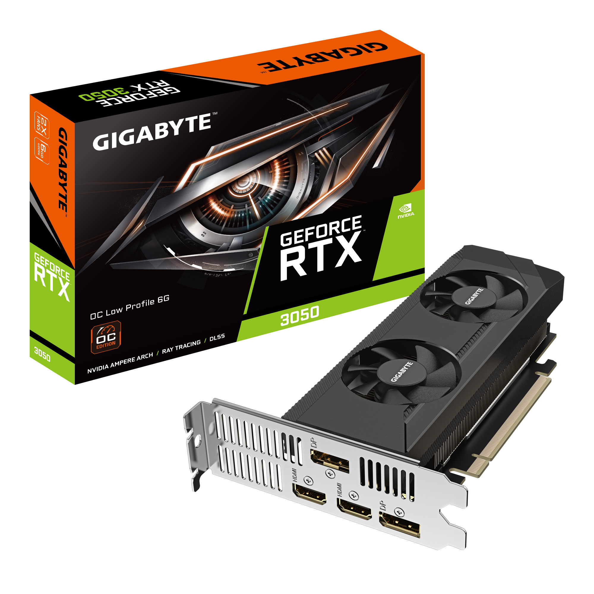 Gigabyte GeForce RTX 3050 OC 6G - Grafikkarten, Ansicht 2