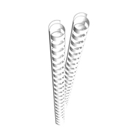 Genie Spiralbinderücken 12mm weiß 25 Stk