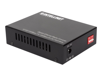 Intellinet Medienkonverter - 1GbE - 10Base-T 1000Base-SX 100Base-TX 1000Base-T