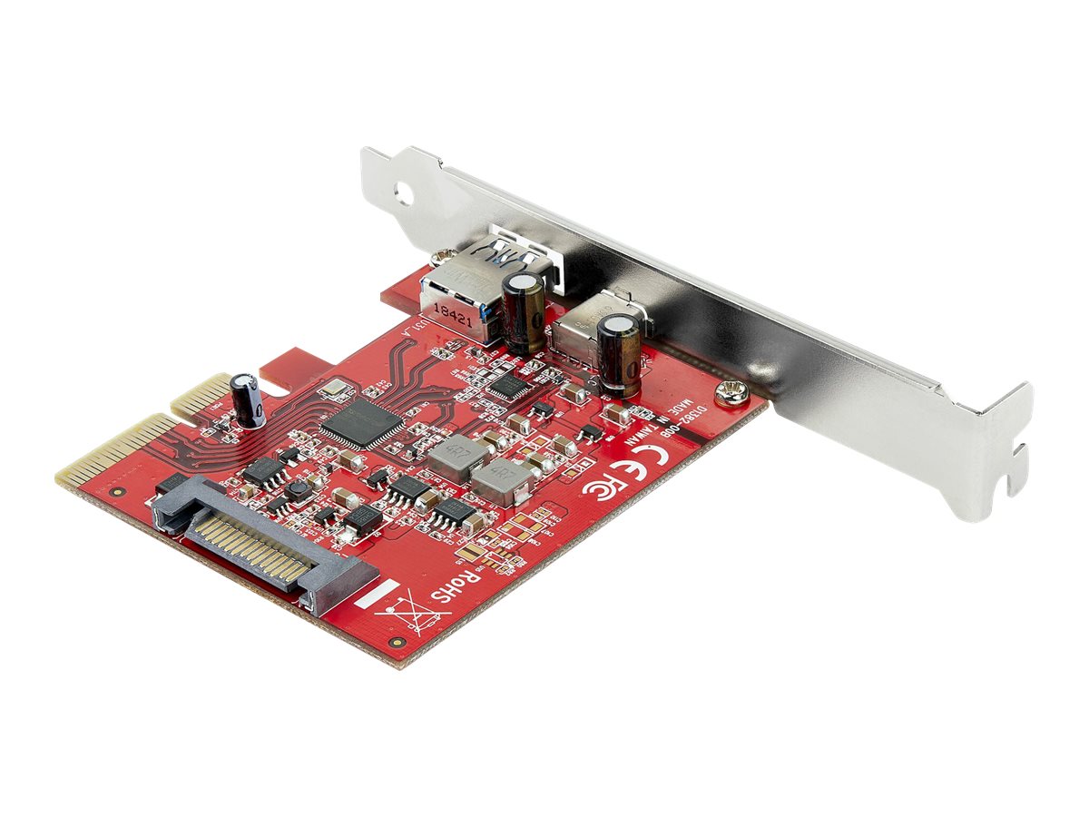 StarTech.com PCI Express USB-C USB-A 2-Port Karte