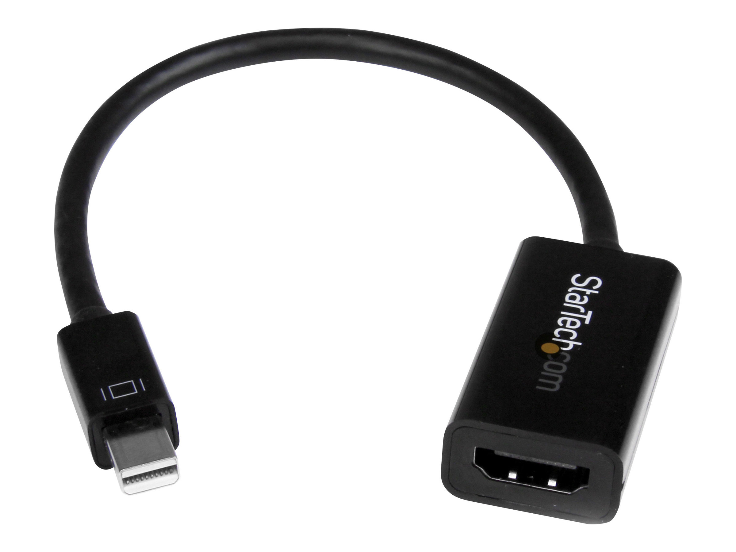 StarTech.com Mini DisplayPort auf HDMI 4k @ 30Hz Adapter - DP 1.2 zu HDMI Audio Video Konverter für MacBook Pro / Air - Weiß - Videokonverter - DisplayPort - HDMI