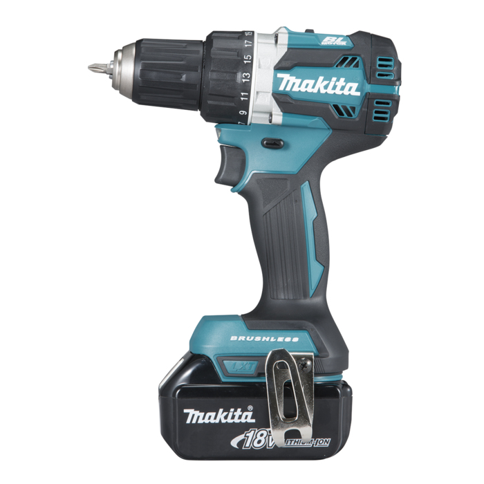 Makita DDF484RTJ Akku-Bohrschrauber inkl. MAKPAC + 2 Akkus 5.0Ah, Ansicht 2