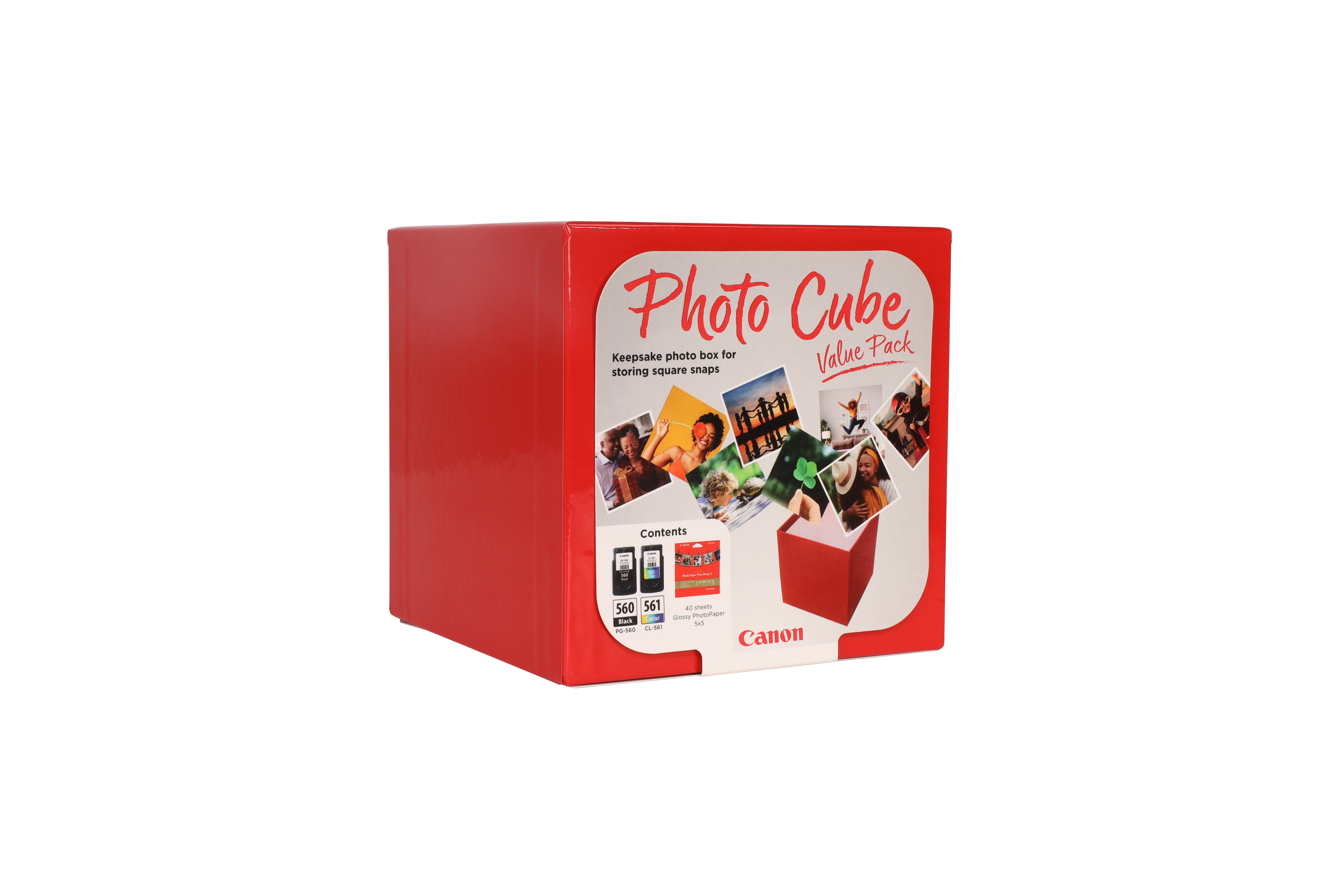 Canon PG-560/CL-561 Photo Value Pack - Glänzend - 0.27 mm - 2er-Pack - Farbe (Cyan, Magenta, Gelb), Ansicht 2