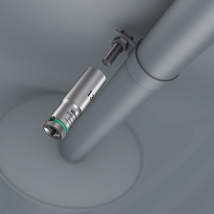 Wera Belt A Deep 1 - Knarre - 9 Stücke - 1/4", Ansicht 2