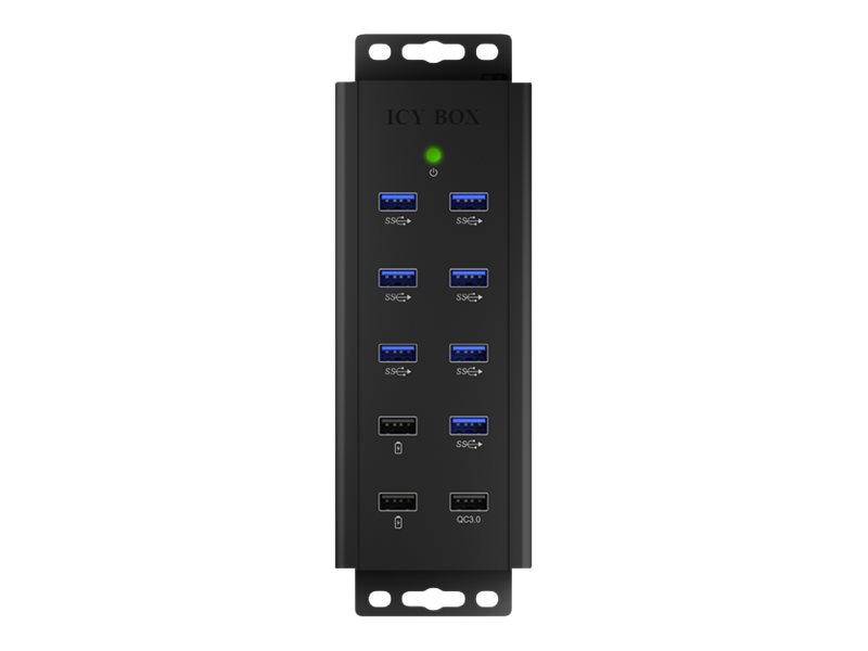 ICY BOX IB-HUB1703-QC3 - Hub - 7 x SuperSpeed USB 3.0, Ansicht 4