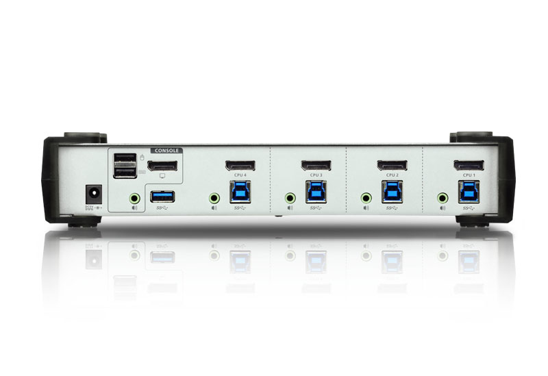 ATEN CS1914 KVMP Switch - KVM-/Audio-/USB-Switch, Ansicht 2