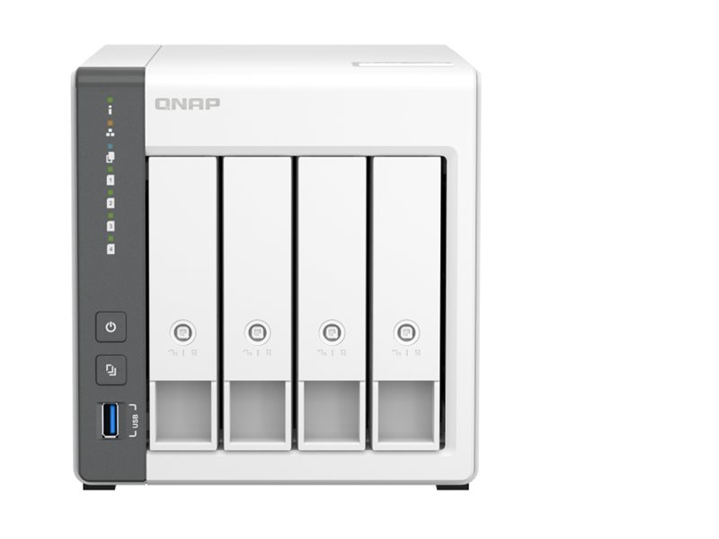 QNAP TS-433 - NAS-Server - 4 Schächte - SATA