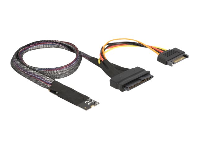 DELOCK M.2 Key M zu U.2 SFF-8639 NVMe (62984)