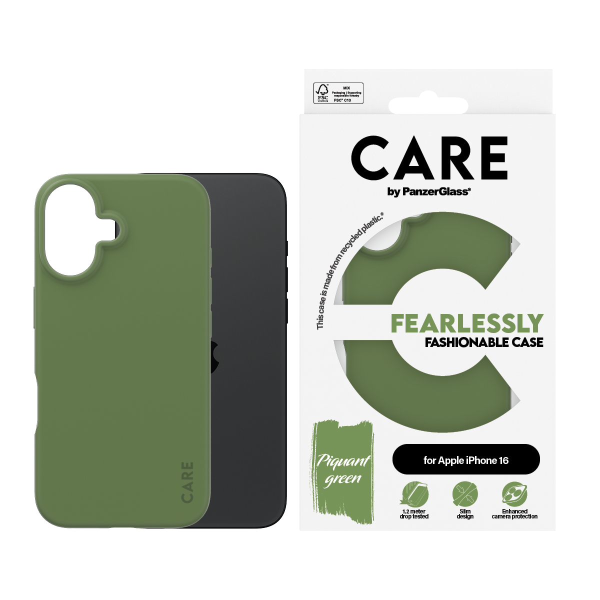 PanzerGlass CARE by PanzerGlass - Hintere Abdeckung für Mobiltelefon, Ansicht 2