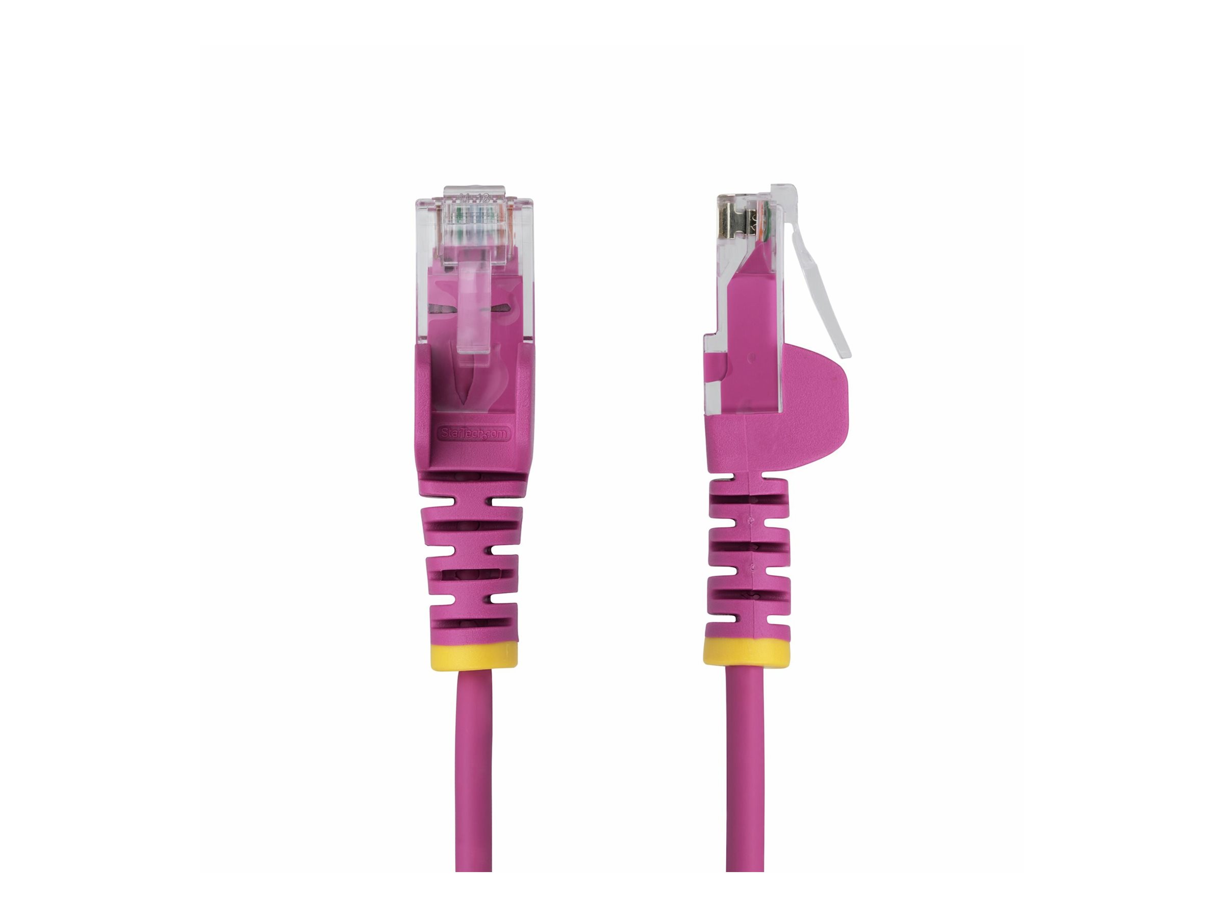 StarTech.com 7m Pink Slim CAT6 Ethernet Cable, Snagless, 28AWG, LSZH - Patch-Kabel - RJ-45 (M), Ansicht 4