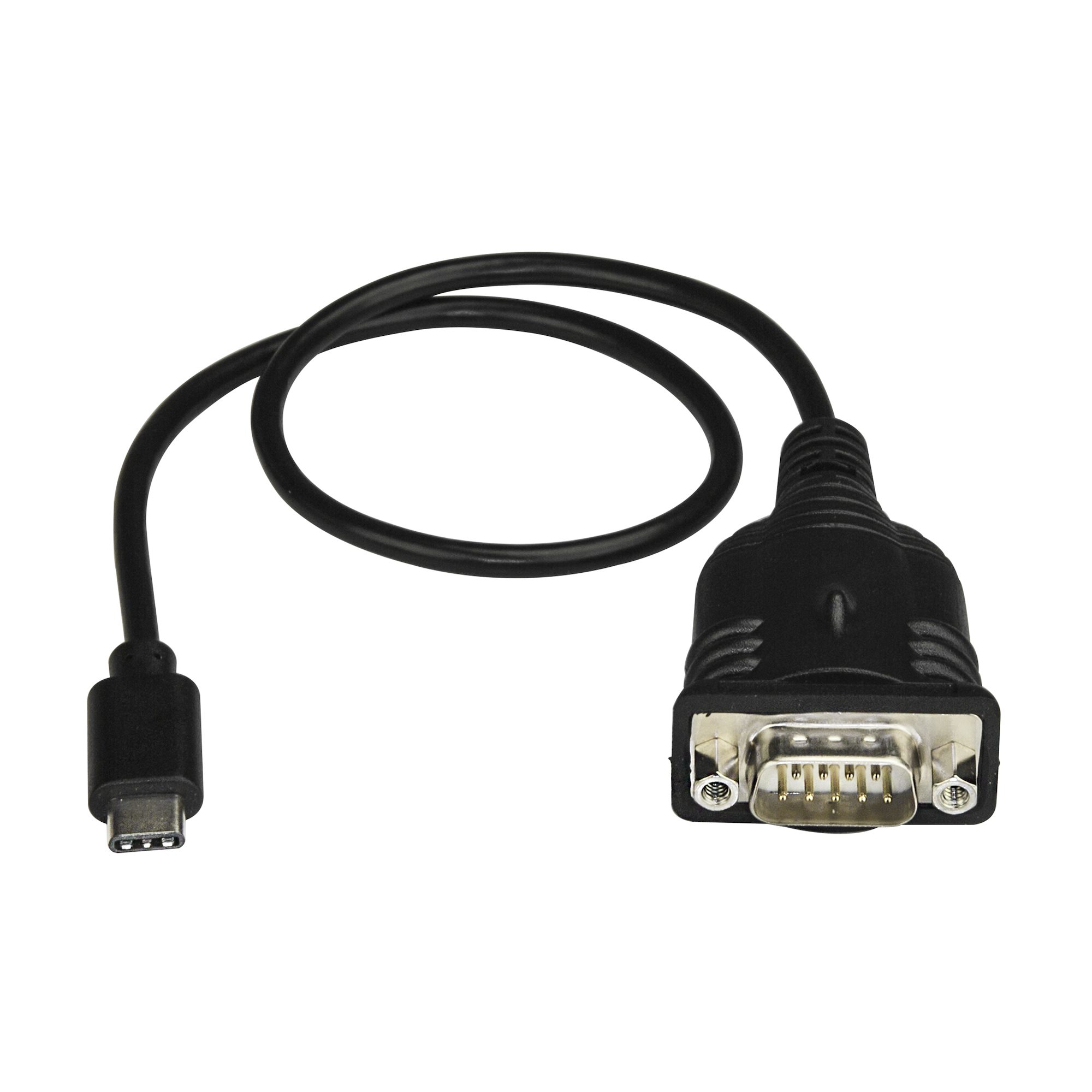 StarTech.com USB-C auf Seriell Adapter mit COM Retention - USB C zu RS232 Kabel - USB C zu DB9 Kabel, Ansicht 2