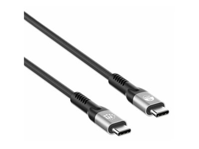 Manhattan USB4 USB-C St/St Ladekabel 240W 40Gbit/s 8K 2m - Digital/Daten - Digital/Display/Video, Ansicht 2