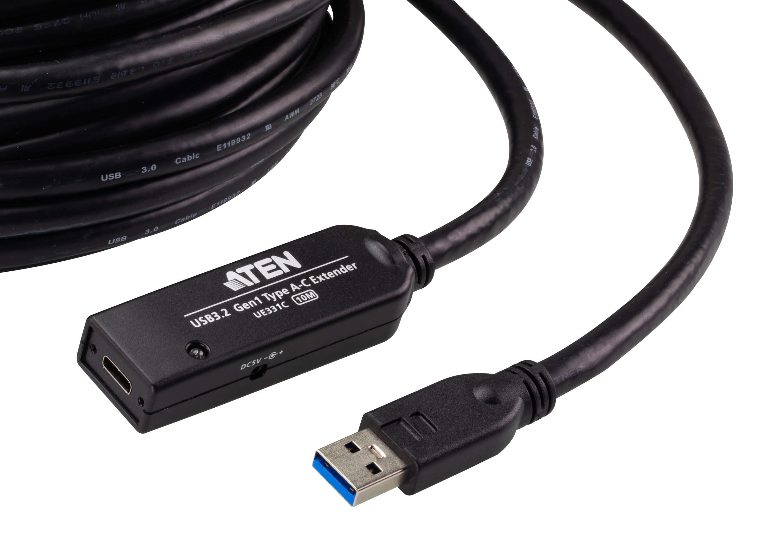 ATEN UE331C - USB-Kabel - USB Typ A (M) zu 24 pin USB-C (W) - 10 m, Ansicht 2