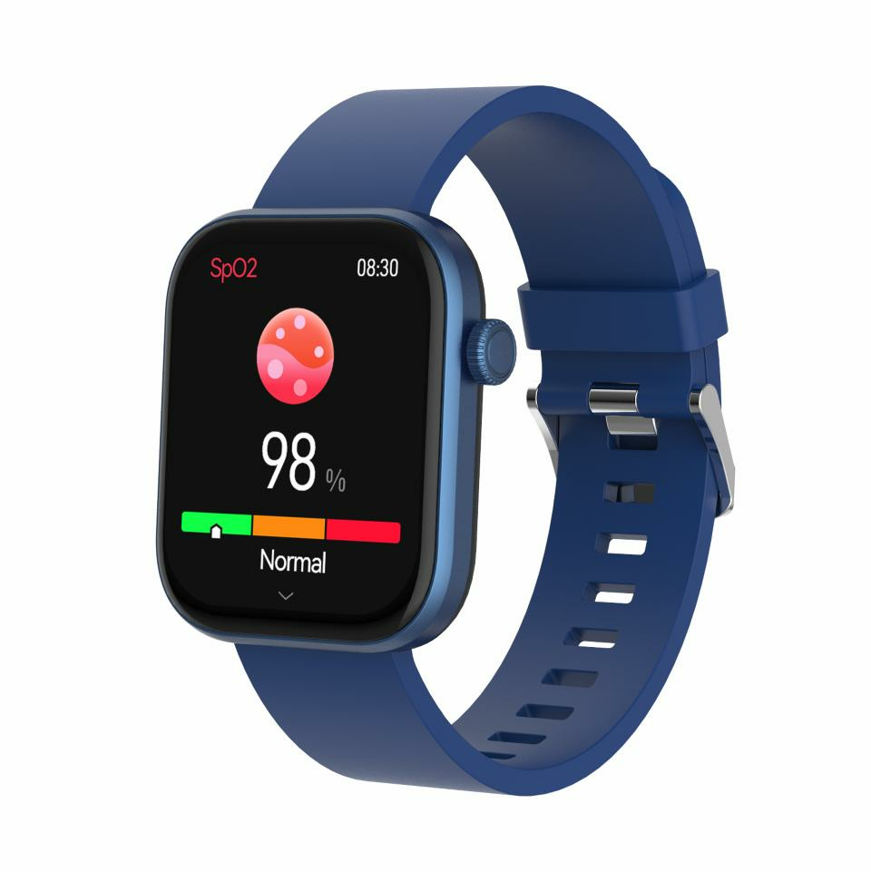 Inter Sales SWC-185 Smartwatch Bluetooth Blue, Ansicht 3