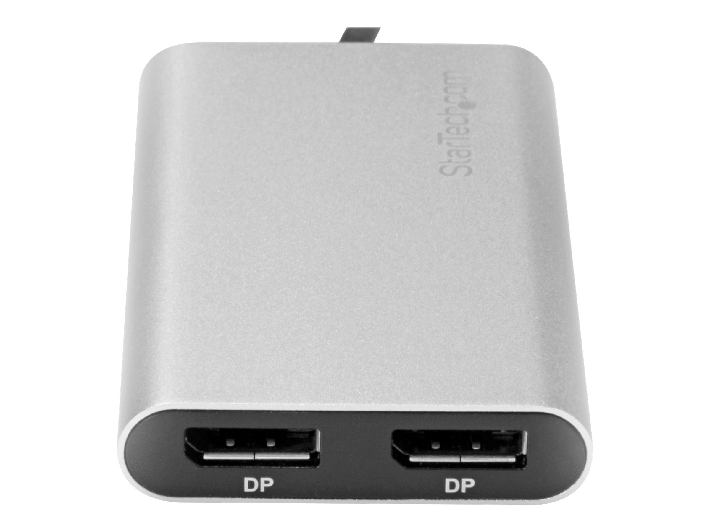 StarTech.com Thunderbolt 3 zu Dual DisplayPort Adapter - 4K 60Hz - Mac und Windows kompatibel - Thunderbolt 3 Adapter - USB C Adapter - USBDisplayPort-Adapter - USB-C (M)