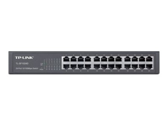 TP-LINK TL-SF1024D V2 - Switch - unmanaged - 24 x 10100