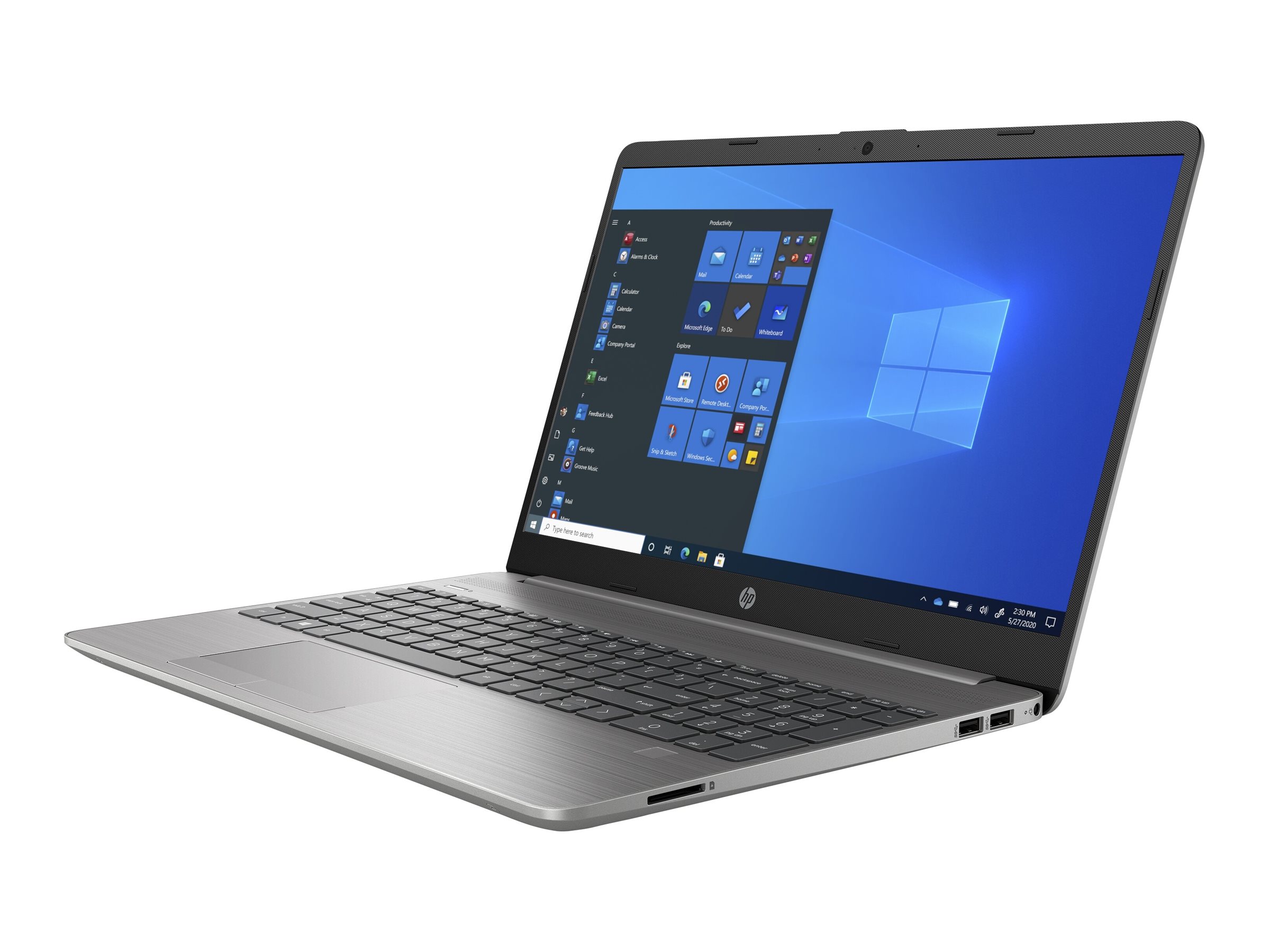 HP 255 G8 Notebook - AMD Ryzen 5 5500U / 2.1 GHz - Win 10 Pro 64-Bit - Radeon Graphics - 8 GB RAM - 256 GB SSD NVMe, HP Value - 39.6 cm (15.6")
