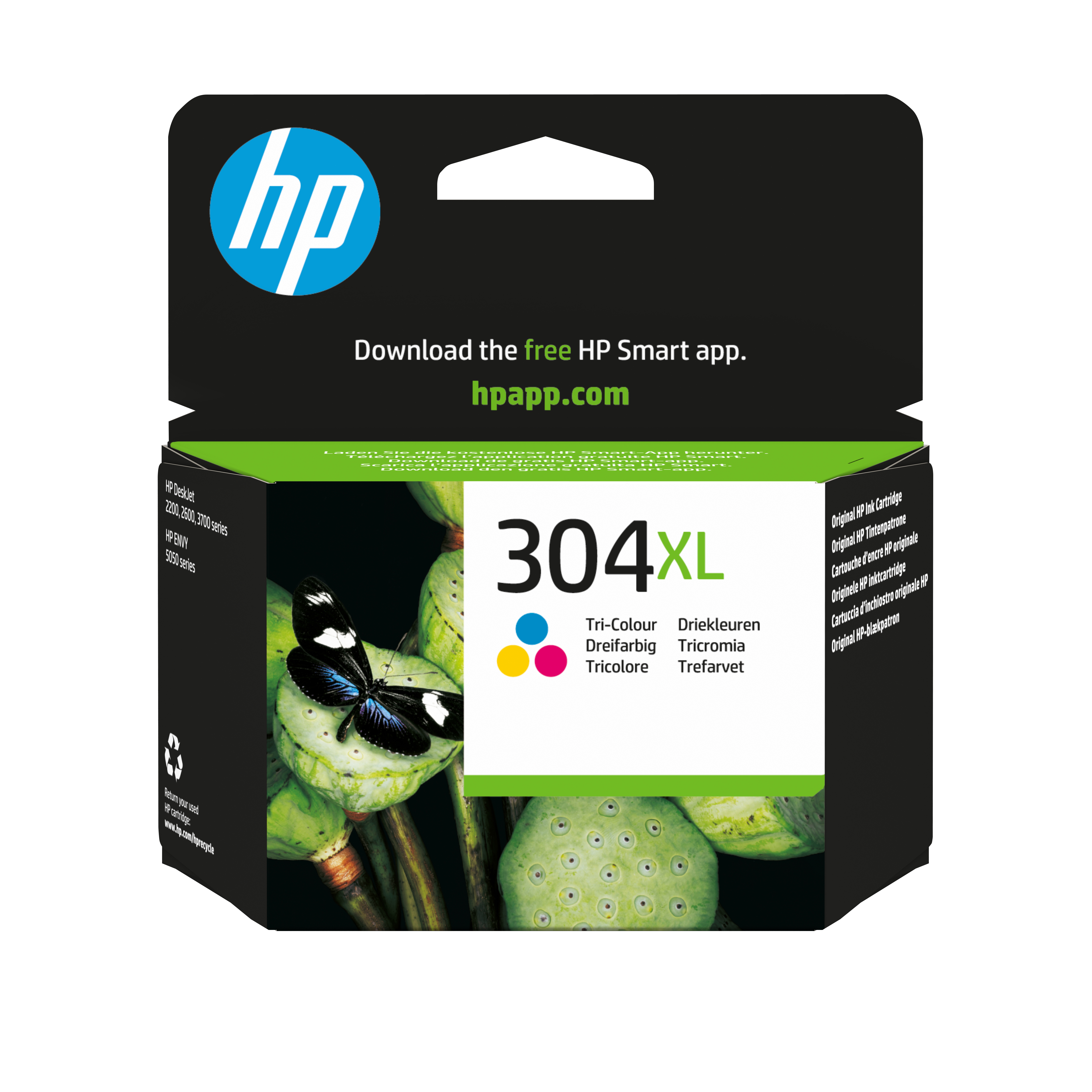 HP 304XL - Hohe Ergiebigkeit - farbstoffbasiert dreifarbig