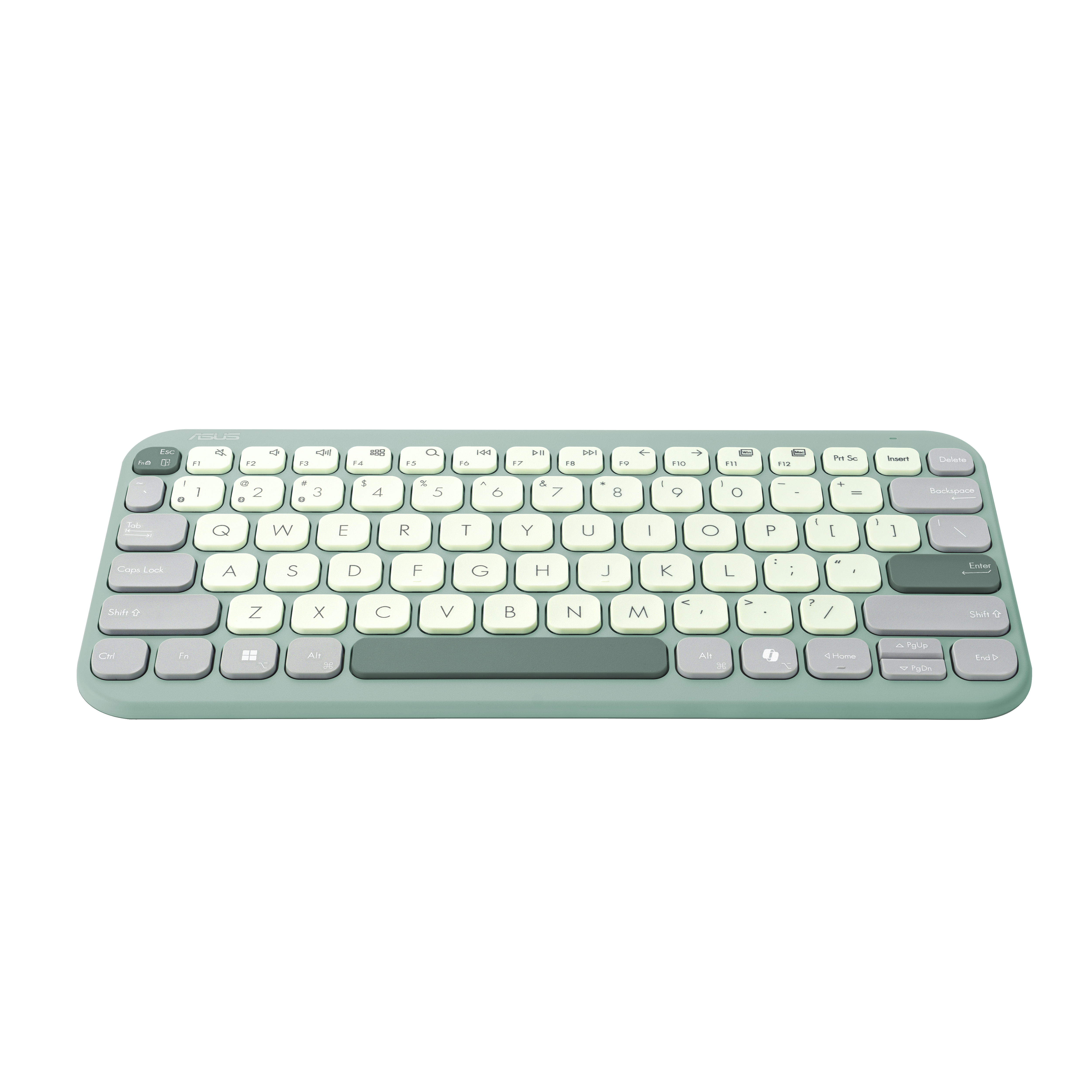 ASUS Marshmallow KW100 Compact Ultrathin Wireless, Green Tea Latte, Bluetooth - TL: Deutsch, QWERTZ, Ansicht 2