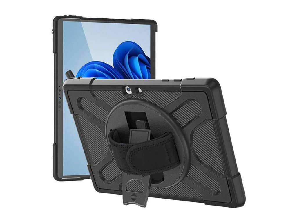 eSTUFF ATLANTA - Hintere Abdeckung für Tablet - widerstandsfähig - Thermoplastisches Polyurethan (TPU), Ansicht 3