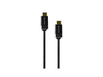 Belkin High Speed HDMI 2m - 2 m - HDMI Typ A (Standard) - HDMI Typ A (Standard) - Schwarz