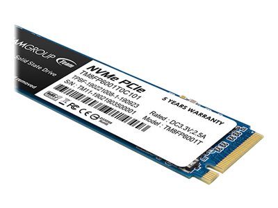 Team Group MP33 - SSD - 1 TB - intern - M.2 2280 - PCIe 3.0 x4 (NVMe), Ansicht 2
