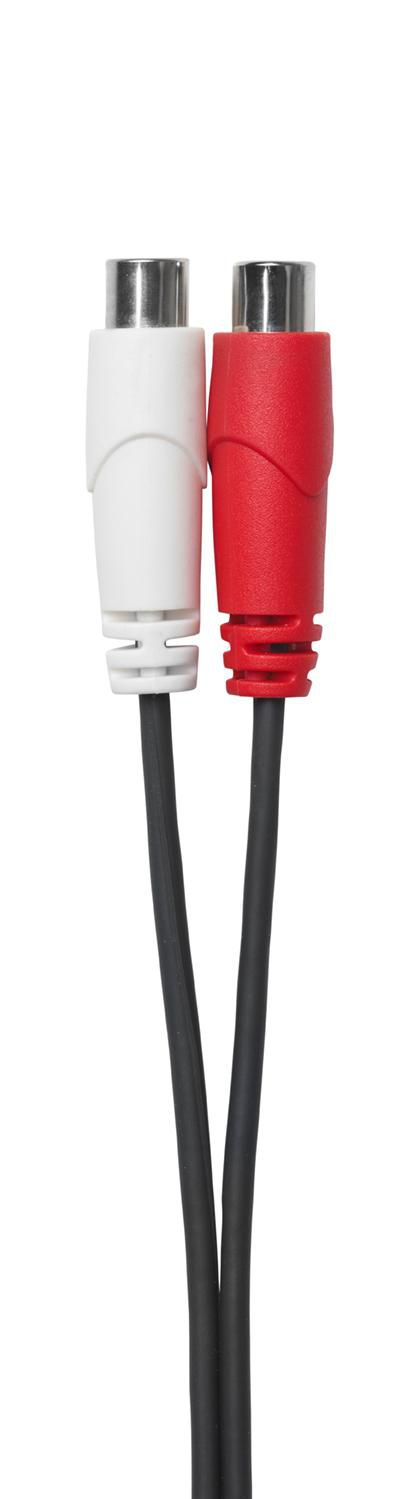 VivoLink PROMJMRCAF0.2 - 2 x RCA - Weiblich - 3.5mm - Männlich - 0,2 m - Schwarz, Ansicht 2
