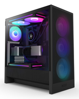 NZXT H5 Flow RGB 2024 schwarz Tempered Glass