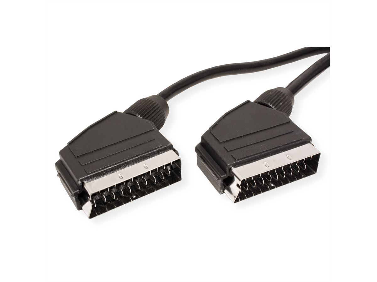 ROTRONIC-SECOMP Video- / Audiokabel - SCART (M) bis SCART (M), Ansicht 2