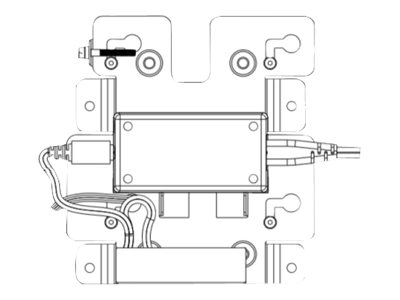 Zebra CC6000 WALL MOUNT BRACKET, SUP (KT-152098-03)