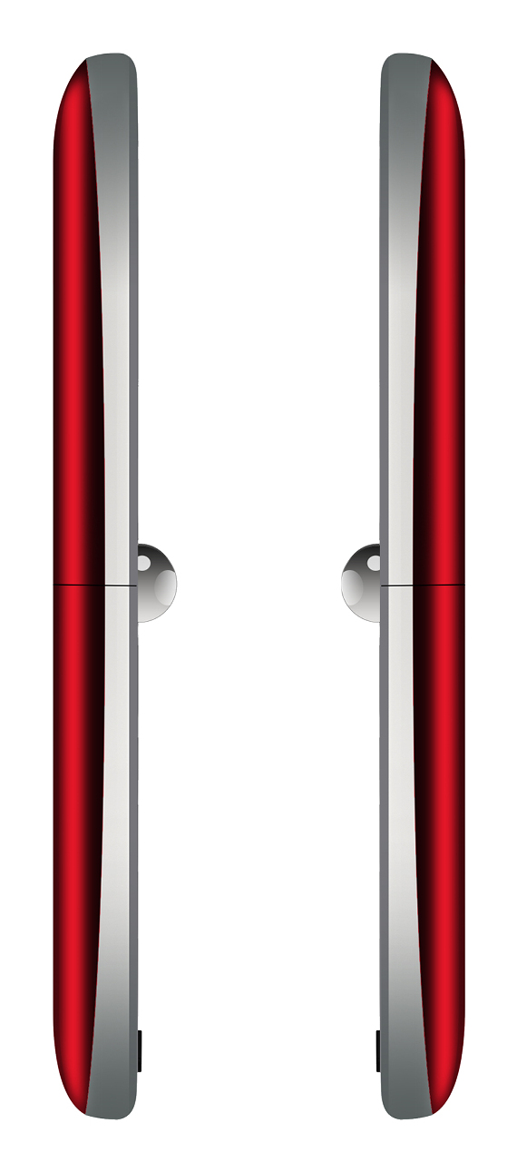 Bea-fon Fold 10 rot- silber, Ansicht 4