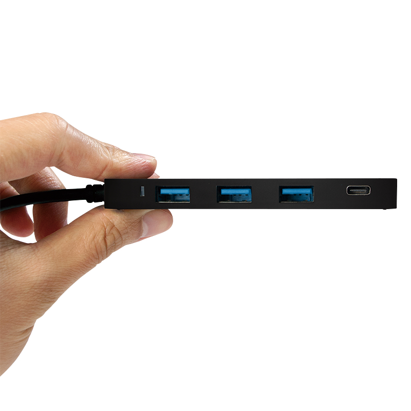 LogiLink Ultra-slim USB-C 3.1 hub - Hub - 3 x SuperSpeed USB 3.0 + 1 x USB-C, Ansicht 2