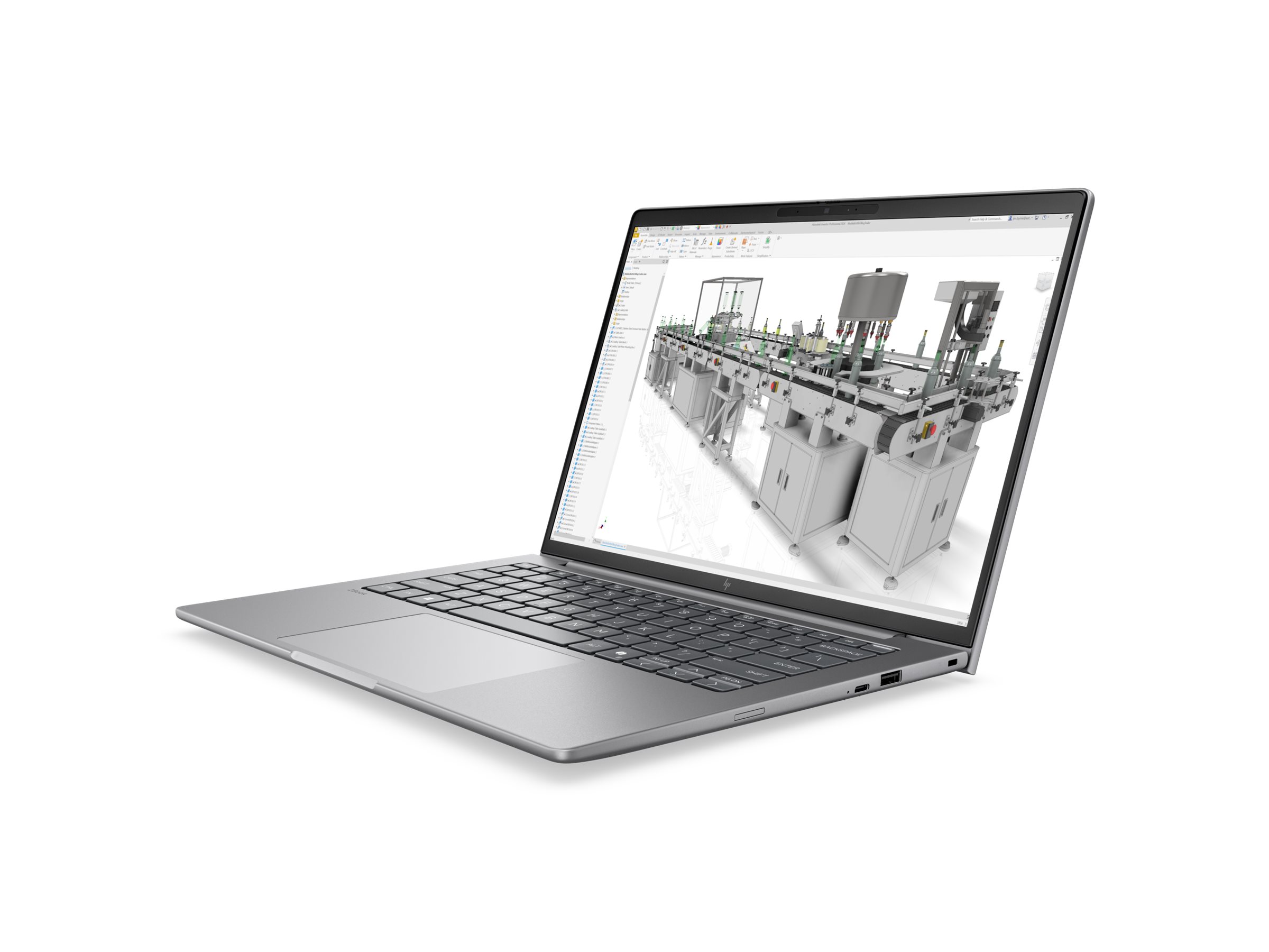HP ZBook 8 G2i Mobile Workstation - Intel Core Ultra 7 356H - Win 11 Pro - Intel Graphics - 48 GB RAM - 1 TB SSD NVMe - 35.6 cm (14")