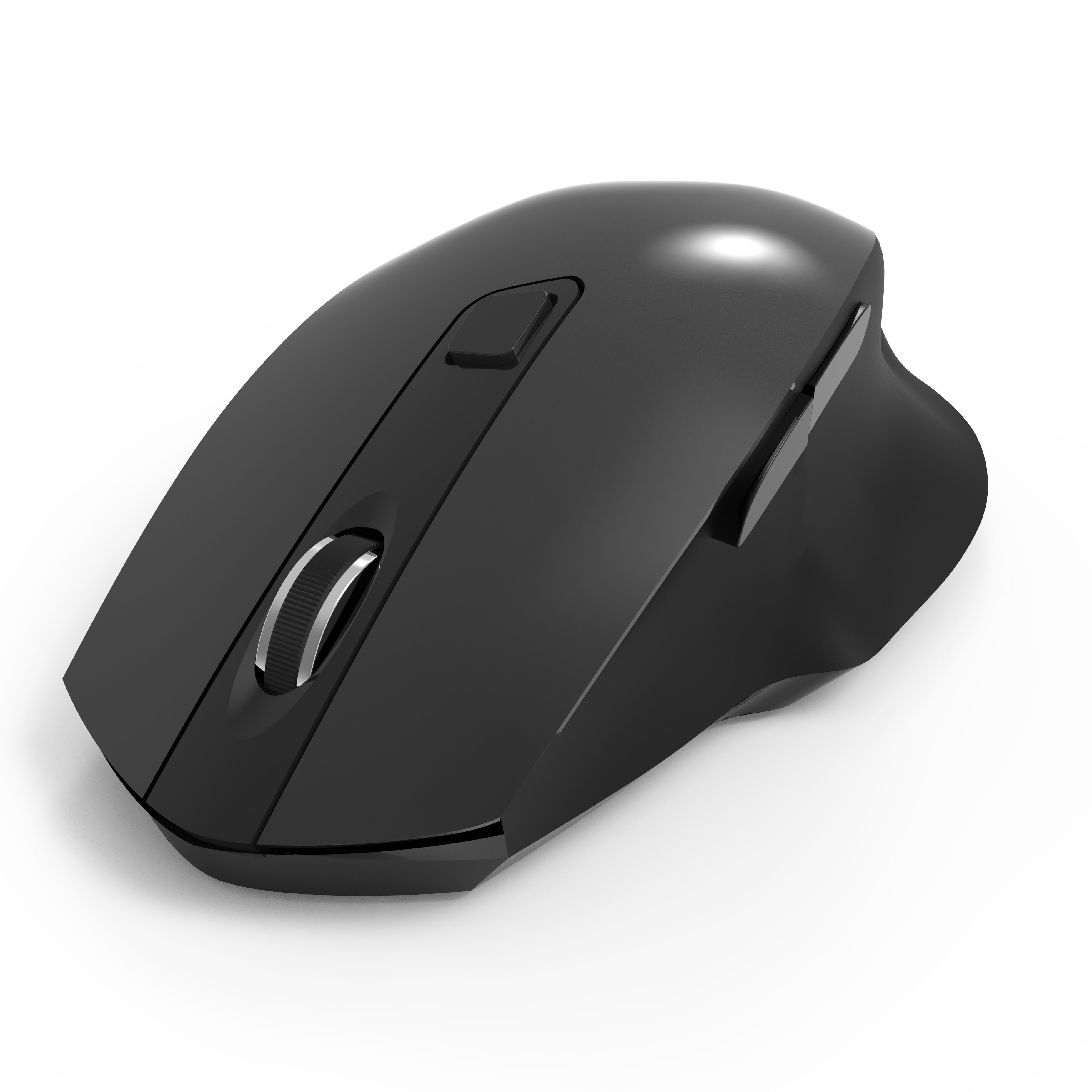 Cian Technology GmbH Inca IWM-515 - rechts - Laser - Bluetooth + USB Type-A - 3600 DPI - Schwarz, Ansicht 3