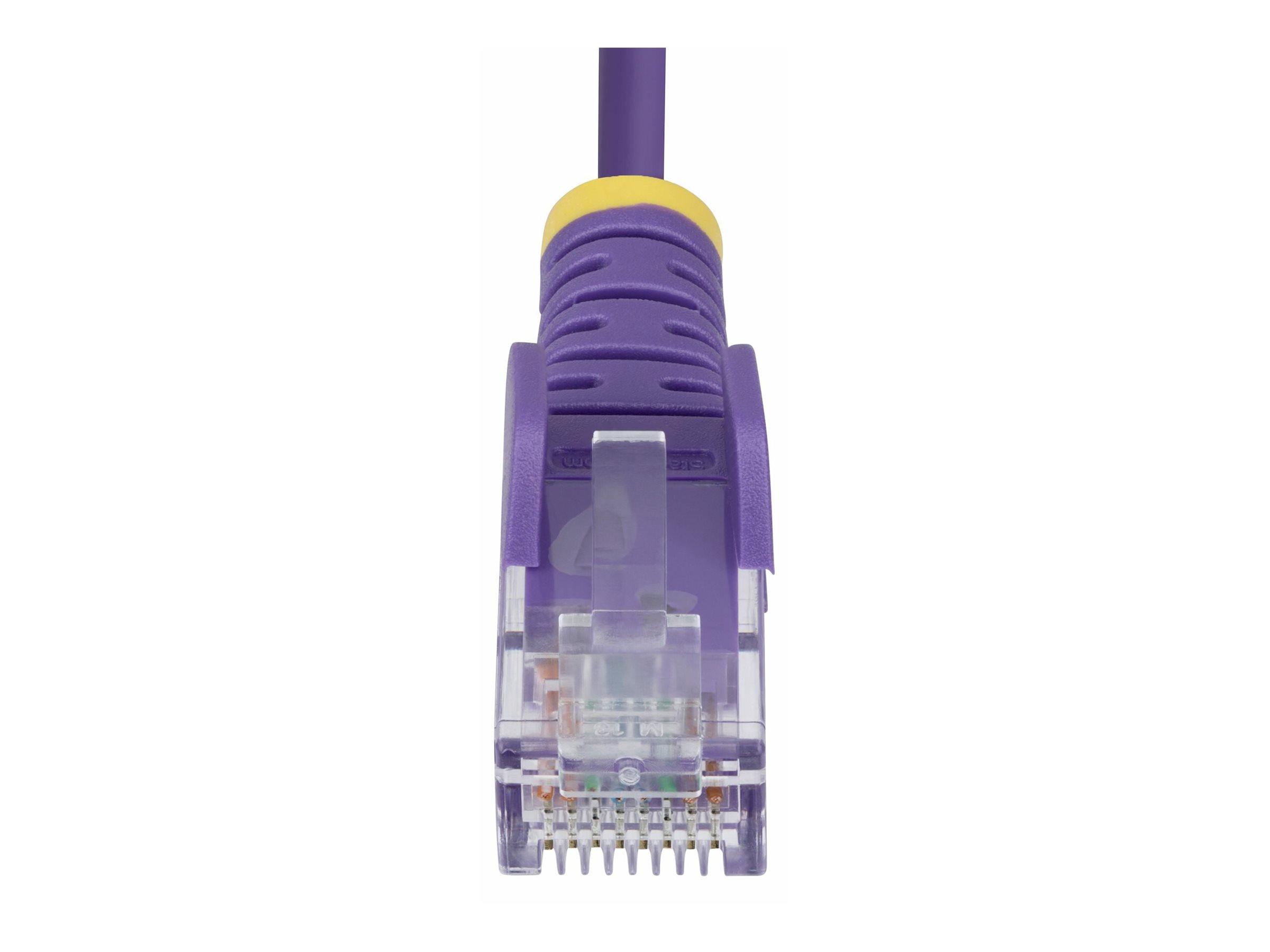 StarTech.com Purple Slim Cat6 Ethernet Cable - Kabel - Netzwerk, Ansicht 4
