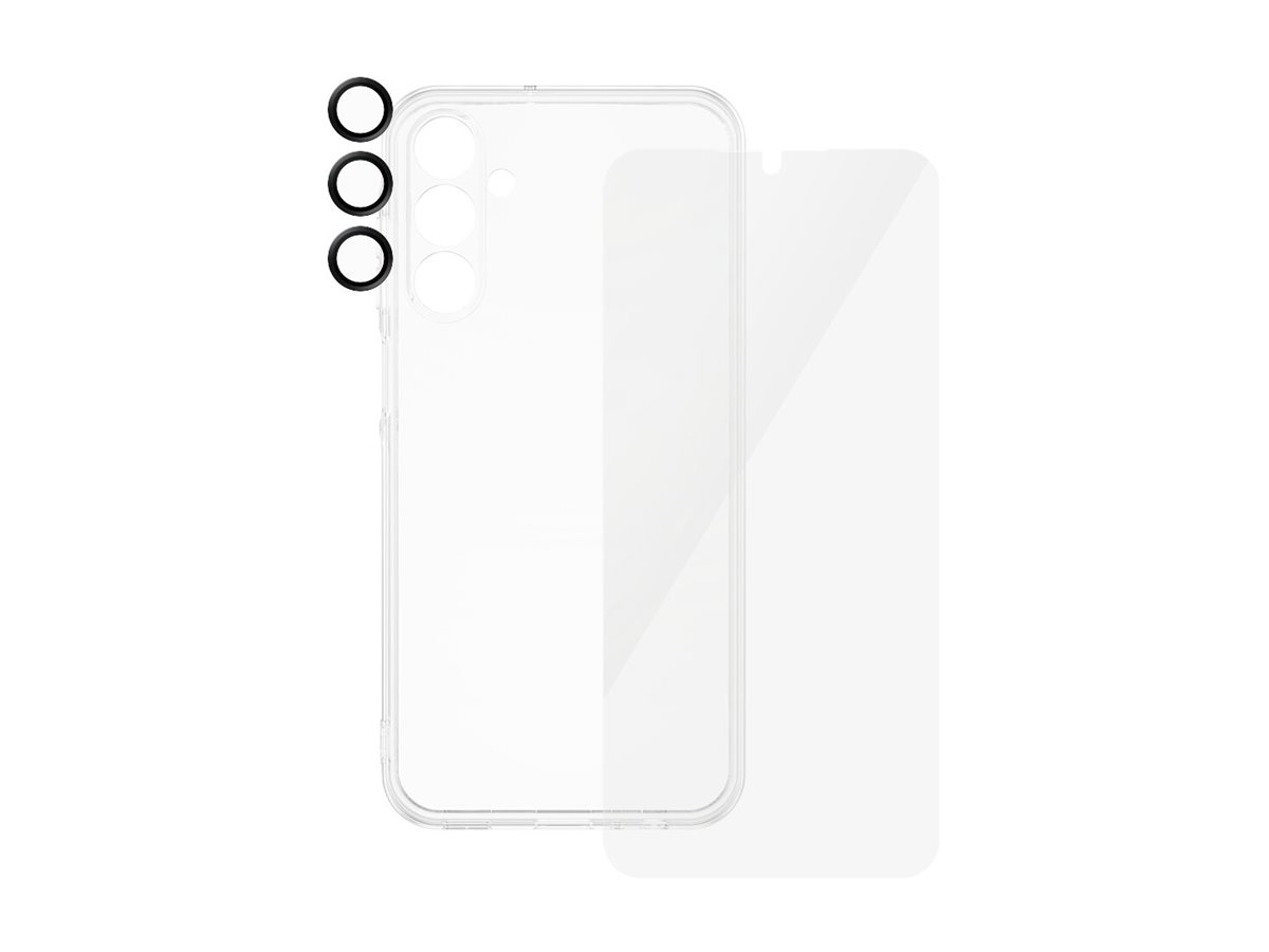 PanzerGlass SAFE. by PanzerGlass - 3-in-1 Schutzpacket - hintere Abdeckung für Samsung Galaxy A15, A15 5G, Ansicht 2