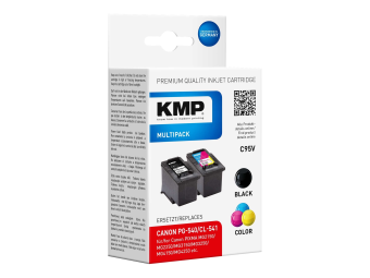 KMP MULTIPACK C95V - 2er-Pack - Schwarz Farbe (Cyan Magenta Gelb)