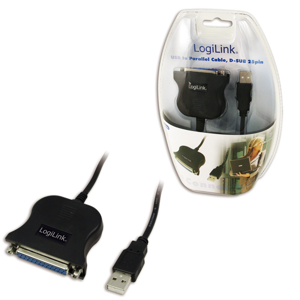 LogiLink Adapter USB to DSUB-25 - Parallel-Adapter, Ansicht 2