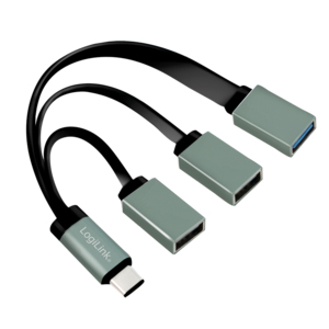 LogiLink USB-C hub, 3-Port - Hub - 3 x SuperSpeed USB 3.0, Ansicht 2