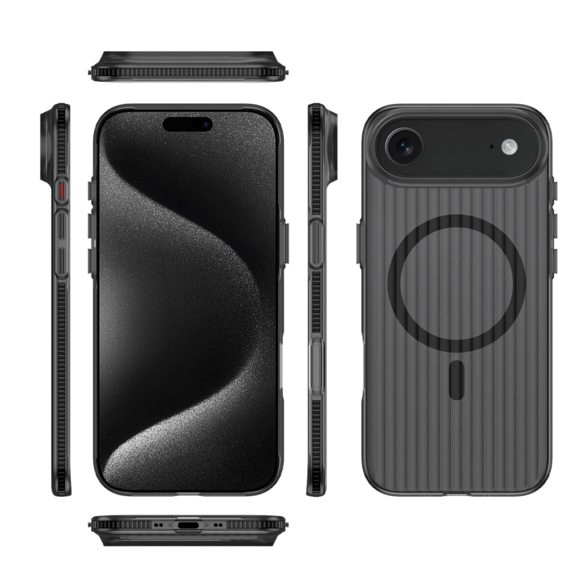 4smarts Design Case Aero für iPhone Air schwarz, Ansicht 2