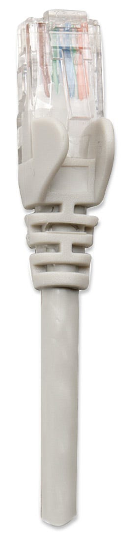 Intellinet Network Patch Cable, Cat6, 0.5m, Grey, CCA, U/UTP, PVC, RJ45 - Patch-Kabel - RJ-45 (M), Ansicht 4