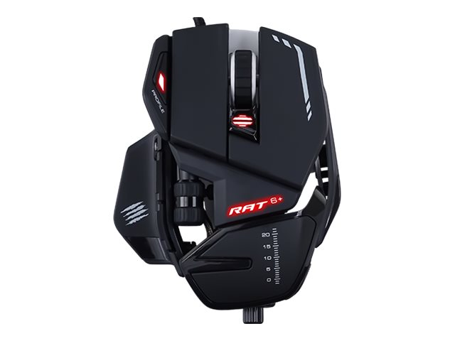 Mad Catz R.A.T.6+ - Maus - optisch - 11 Tasten - Schwarz, Ansicht 2