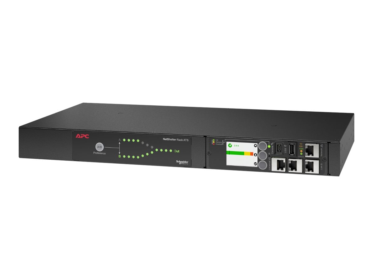 APC Rack ATS 230V 10A C14 in 12-C13 out (AP4421A)
