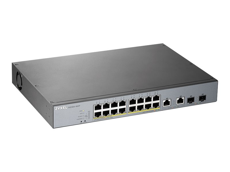 ZyXEL GS1350-18HP - Switch - Smart - 16 x 10/100/1000 (PoE+)