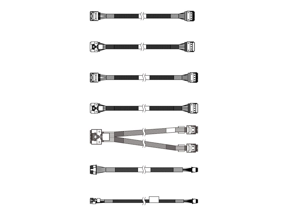 Lenovo Speicherkabelkit - für 2.5" SAS/SATA